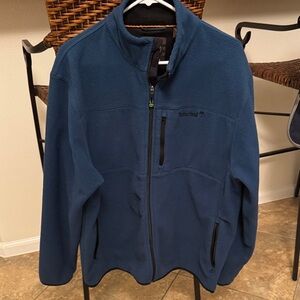 Timberland Blue Lightweight Fleece Full Zip